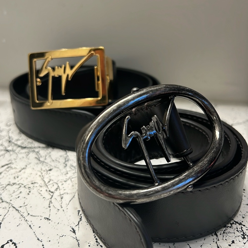 Giuseppe Zanotti TWO BELTS !!!!!